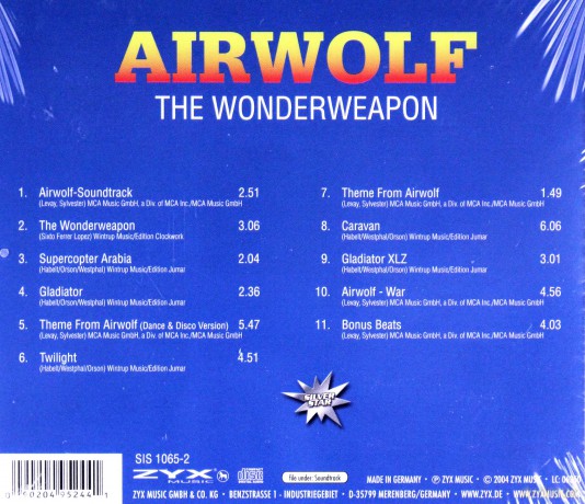 Airwolf [CD]