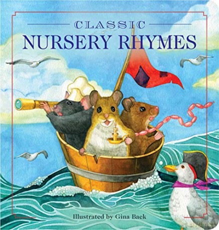 Classic Nursery Rhymes Oversized Padded Board Book: A Collection of Limericks and Rhymes for Children! Oversized Padded Board Books - Gina Baek [KSIĄŻKA]