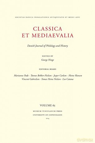Classica et Mediaevalia 15: DANISH JOURNAL OF PHILOLOGY AND HISTORY: 65 - George Hinge [KSIĄŻKA]