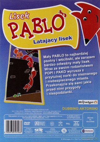 Lisek Pablo: Latajacy lisek [DVD]