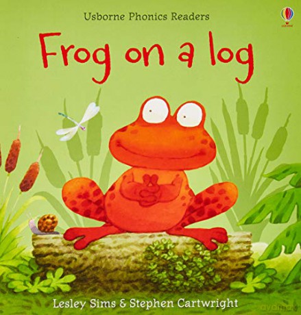 Frog On A Log (Phonics Readers): 1 - Lesley Sims [KSIĄŻKA]