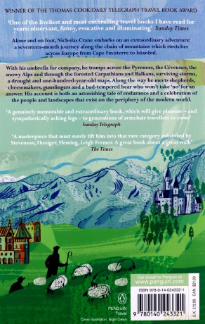Clear Waters Rising: A Mountain Walk Across Europe - Nicholas Crane [KSIĄŻKA]