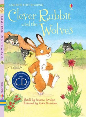 Clever Rabbit and the Wolves English Language Learners/Elementary: 1 First Reading Level 2 - Susanna Davidson [KSIĄŻKA]