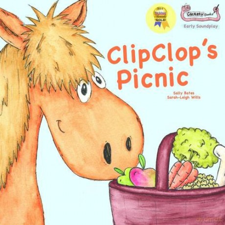 Clip Clop's Picnic Early Soundplay - Sally Bates [KSIĄŻKA]