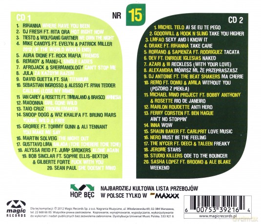 Hop Bęc 15 [2CD]