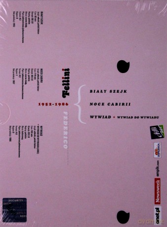 Fellini Noce Cabirii / Biały Szejk / Wywiad / Wywiad do wywiadu BOX [4DVD]