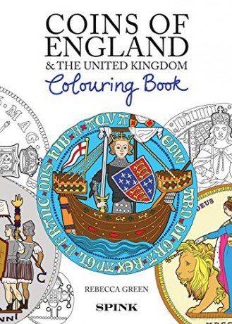 Coins of England Colouring Book - Rebecca Green [KSIĄŻKA]