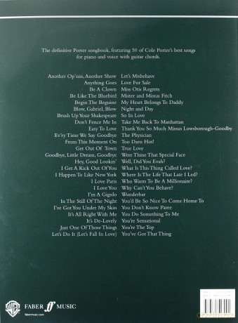 Cole Porter the Platinum Collection Piano/Vocal/Guitar Songbook: The Definitive Songbook - Cole Porter [KSIĄŻKA]