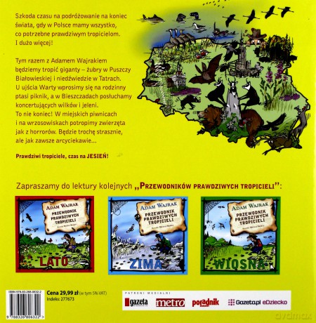 Przewodnik Prawdziwych Tropicieli Jesień - Adam Wajrak [KSIĄŻKA]