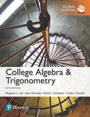 College Algebra and Trigonometry, Global Edition - Margaret Lial [KSIĄŻKA]