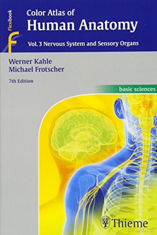 Color Atlas of Human Anatomy, Vol. 3: Nervous System and Sensory Organs - Werner Kahle [KSIĄŻKA]
