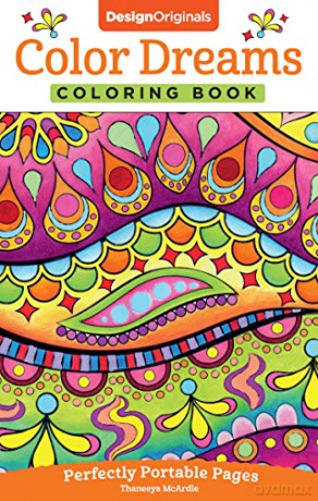 Color Dreams Coloring Book: Perfectly Portable Pages On the Go On-the-Go! Coloring Book - Thaneeya McArdle [KSIĄŻKA]