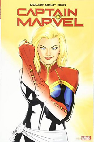Color Your Own Captain Marvel - Marvel Comics [KSIĄŻKA]