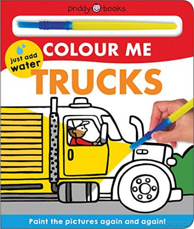 Colour Me Trucks UK EDITION - Roger Priddy [KSIĄŻKA]