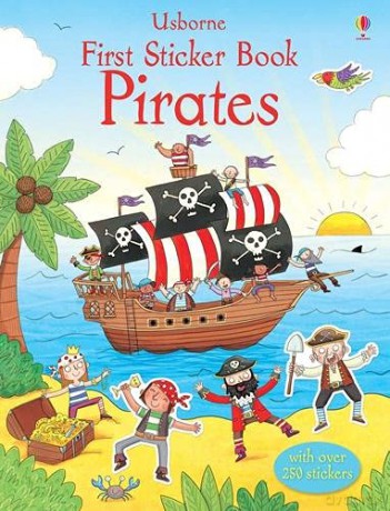 First Sticker Book Pirates (First Sticker Books Series) - Sam Taplin [KSIĄŻKA]