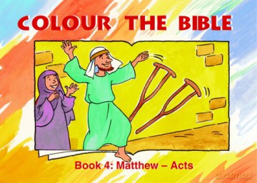 Colour the Bible Book 4: Matthew - Mark Bible Art - Carine MacKenzie [KSIĄŻKA]