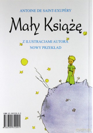 Mały Książę (oprawa miękka) - Antoine de Saint-Exupery [KSIĄŻKA]