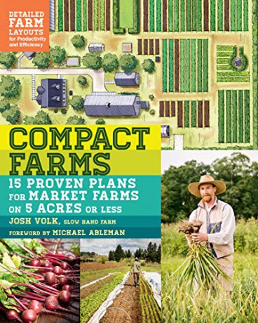 Compact Farms: 15 Proven Plans for Market Farms on 5 Acres or Less; Includes Detailed Farm Layouts for Productivity and Efficiency - Josh Volk [KSIĄŻKA]