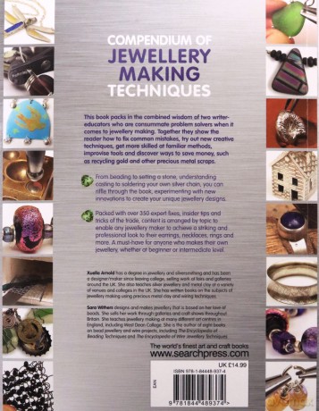 Compendium of Jewellery Making Techniques: 250 tips, techniques and trade secrets - Sara Withers [KSIĄŻKA]