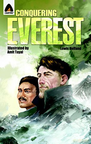 Conquering Everest: The Lives of Edmund Hillary and Tenzing Norgay: A Graphic Novel Campfire Biographies - Lewis Helfand [KOMIKS]