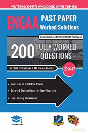 Engaa Past Paper Worked Solutions: Detailed Step-By-Step Explanations For Over 200 Questions, Includes All Past Papers,Engineering Admissions Assessment, Uniadmissions - UniAdmissions [KSIĄŻKA]