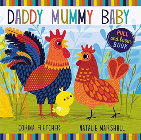 Corina Fletcher Daddy Mummy Baby Board Book - Natalie Marshall [KSIĄŻKA]
