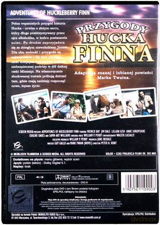 Przygody Hucka Finna [DVD]