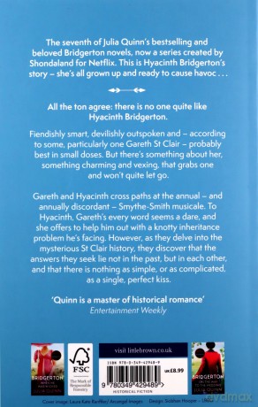 Bridgerton: It's In His Kiss (Bridgertons Book 7): Inspiration For The Netflix Original Series Bridgerton (Bridgerton Family) - Julia Quinn [KSIĄŻKA]