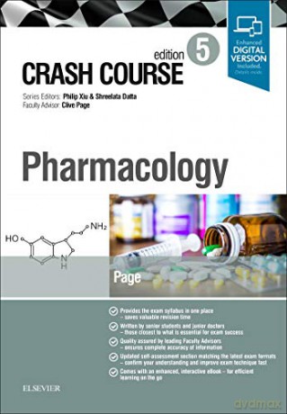 Crash Course: Pharmacology, 5e - Catrin Page [KSIĄŻKA]