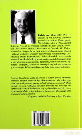 Liberalizm W Tradycji Klasycznej (twarda) - Ludwig Von Mises [KSIĄŻKA]