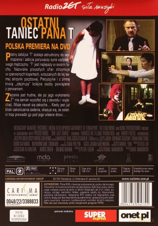 Ostatni Taniec Pana T [DVD]