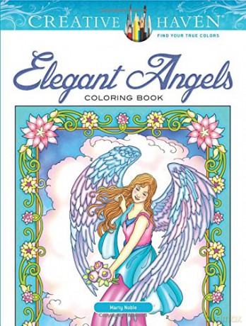 Creative Haven Angels Coloring Book - Marty Noble [KSIĄŻKA]