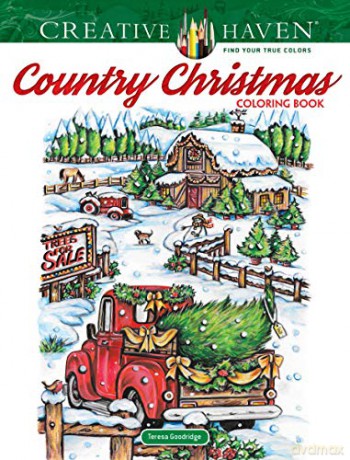 Creative Haven Country Christmas Coloring Book - Teresa Goodridge [KSIĄŻKA]