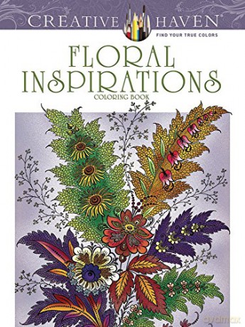 Creative Haven Floral Inspirations Coloring Book - F. Heald [KSIĄŻKA]
