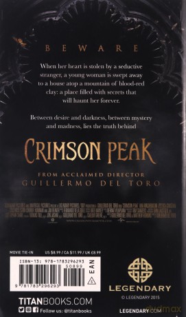 Crimson Peak: The Official Movie Novelization - Nancy Holder [KSIĄŻKA]