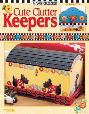 Cute Clutter Keepers - Mary Engelbreit Ent. [KSIĄŻKA]