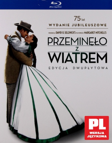 Przeminęło z wiatrem (75 rocznica) Wydanie Specjalne [2Blu-Ray] 