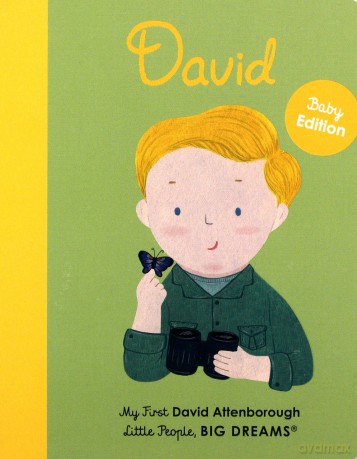 David Attenborough: My First David Attenborough 34 Little People, BIG DREAMS - Maria Isabel Sanchez Vegara [KSIĄŻKA]