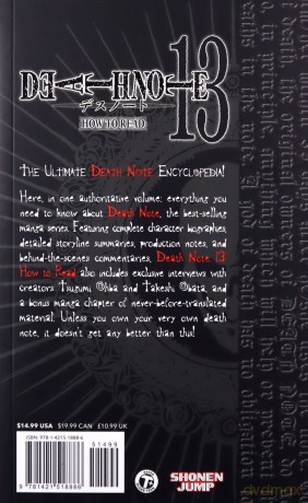 Death Note: How to Read v. 13 - Tsugumi Ohba [KOMIKS]