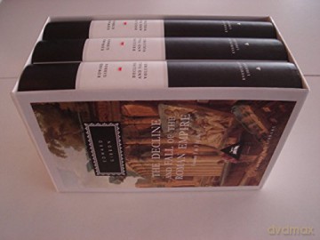 Decline and Fall of the Roman Empire: Vols 1-3: Edward Gibbon: 3 Volume Set Everymans Library Classics - Edward Gibbon [KSIĄŻKA]