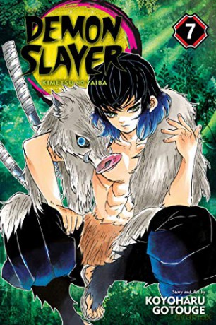 Demon Slayer: Kimetsu no Yaiba 07: Trading Blows At Close Quarters: Volume 7 - Koyoharu Gotouge [KSIĄŻKA]