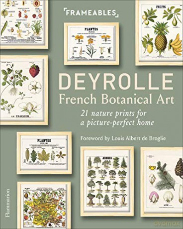 Deyrolle: French Botanical Art: 21 Nature Prints for a Picture-Perfect Home Frameables - Emmanuelle Polle [KSIĄŻKA]