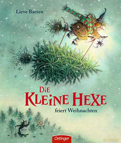 Die kleine Hexe feiert Weihnachten. - Lieve Baeten [KSIĄŻKA]