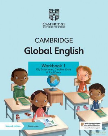 Cambridge Global English Workbook 1 With Digital Access (1 Year): For Cambridge Primary And Lower Secondary English As A Second Language (Cambridge Primary Global English) - Elly Schottman [KSIĄŻKA]