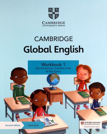 Cambridge Global English Workbook 1 With Digital Access (1 Year): For Cambridge Primary And Lower Secondary English As A Second Language (Cambridge Primary Global English) - Elly Schottman [KSIĄŻKA]