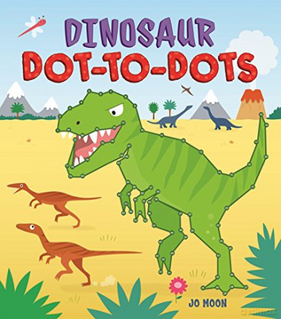 Dinosaur Dot-to-Dots - Jo Moon [KSIĄŻKA]