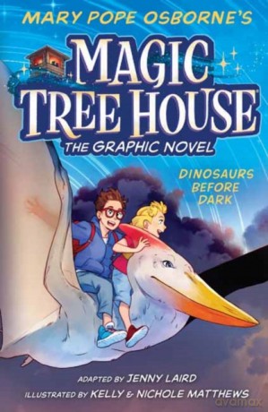 Dinosaurs Before Dark Graphic Novel Magic Tree House R - Mary Pope Osborne [KSIĄŻKA]