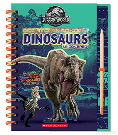 Dinosaurs Uncovered! Scratch Magic Jurassic World - Marilyn Easton [KSIĄŻKA]