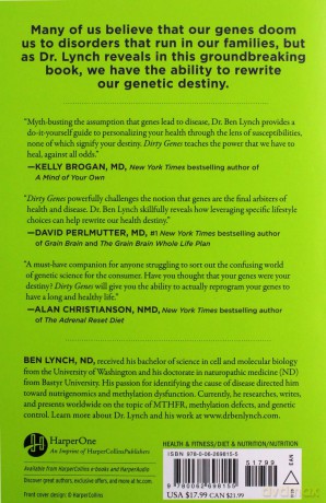 Dirty Genes: A Breakthrough Program to Treat the Root Cause of Illness and Optimize Your Health - Ben Lynch [KSIĄŻKA]