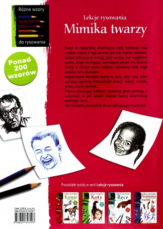 Lekcje Rysowania Mimika Twarzy - Jean-Pierre Lamerand [KSIĄŻKA]